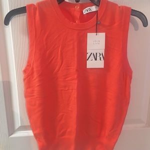 Zara light sweater vest